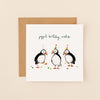 Puffins Joyful Birthday Wishes Birthday Card