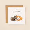 Cats Happy Valentine's Day Card