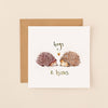 Hogs and Kisses Love & Friendship Card