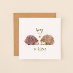 Hogs and Kisses Love & Friendship Card