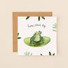 Frog Hoppy Father's Day Card