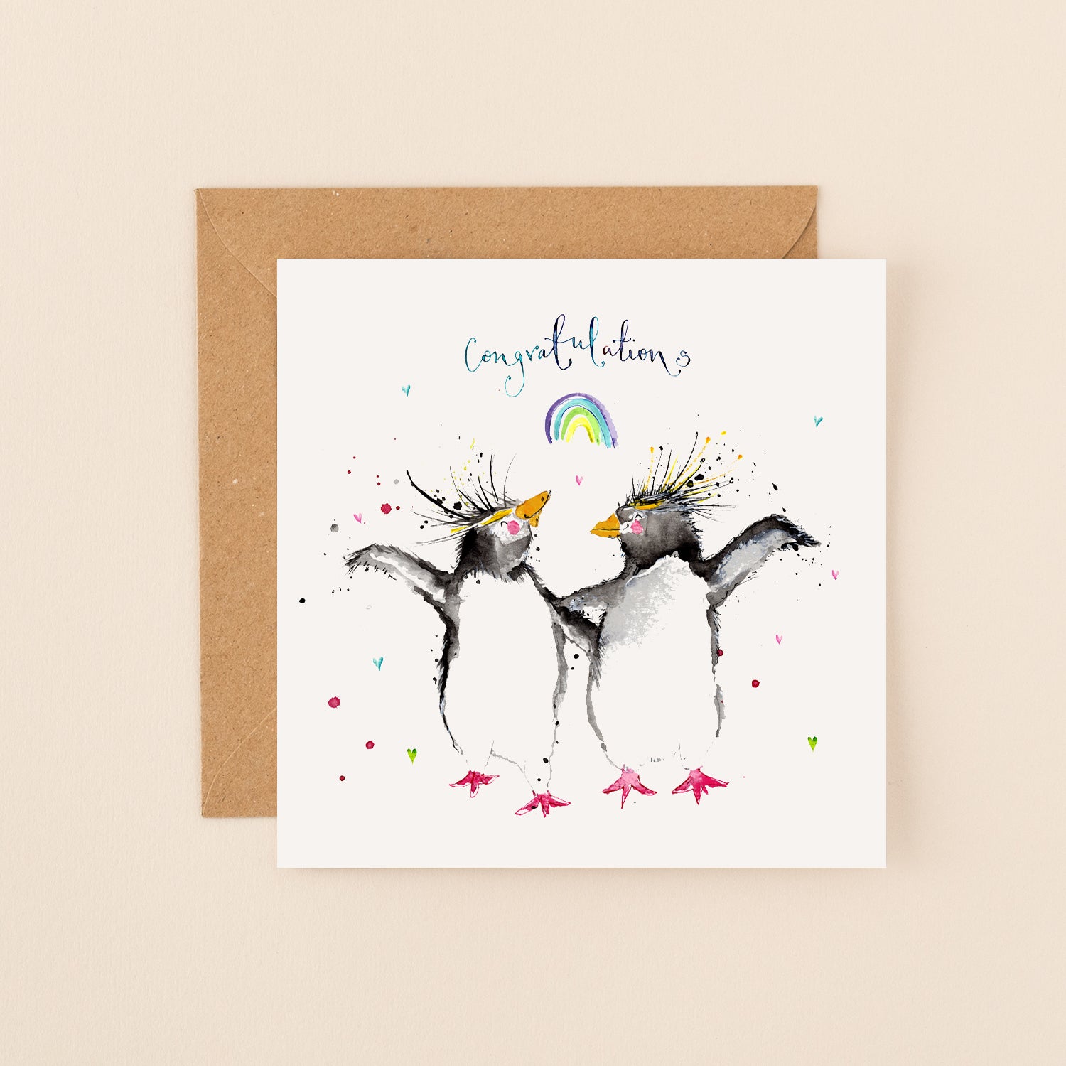 Rockhoppers Congratulations Card