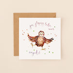 Fan-Flapping-Tastic Congratulations Card