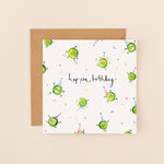 Hap-pea Birthday Card