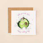Avocado Wedding Card