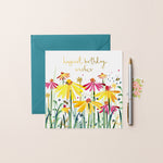 Birthday Echinacea Card