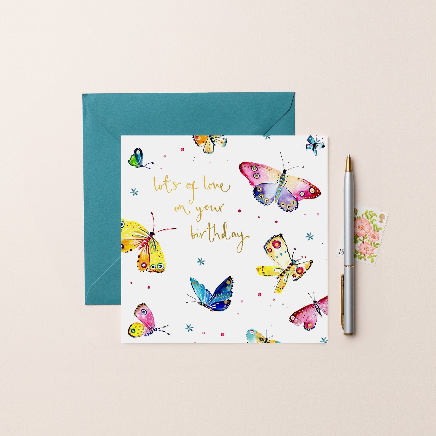 Birthday Butterflies Card