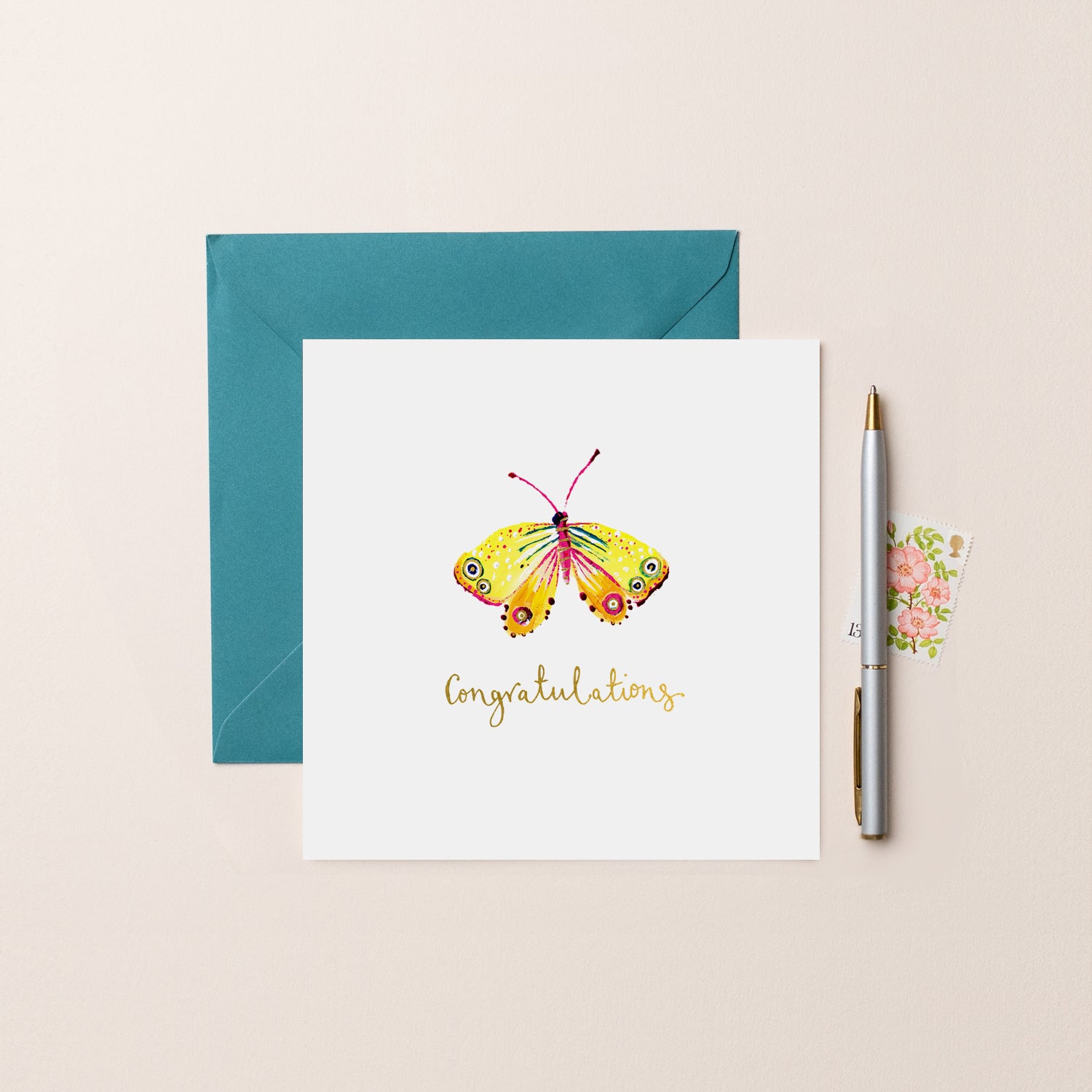 Butterfly Congratulations Card