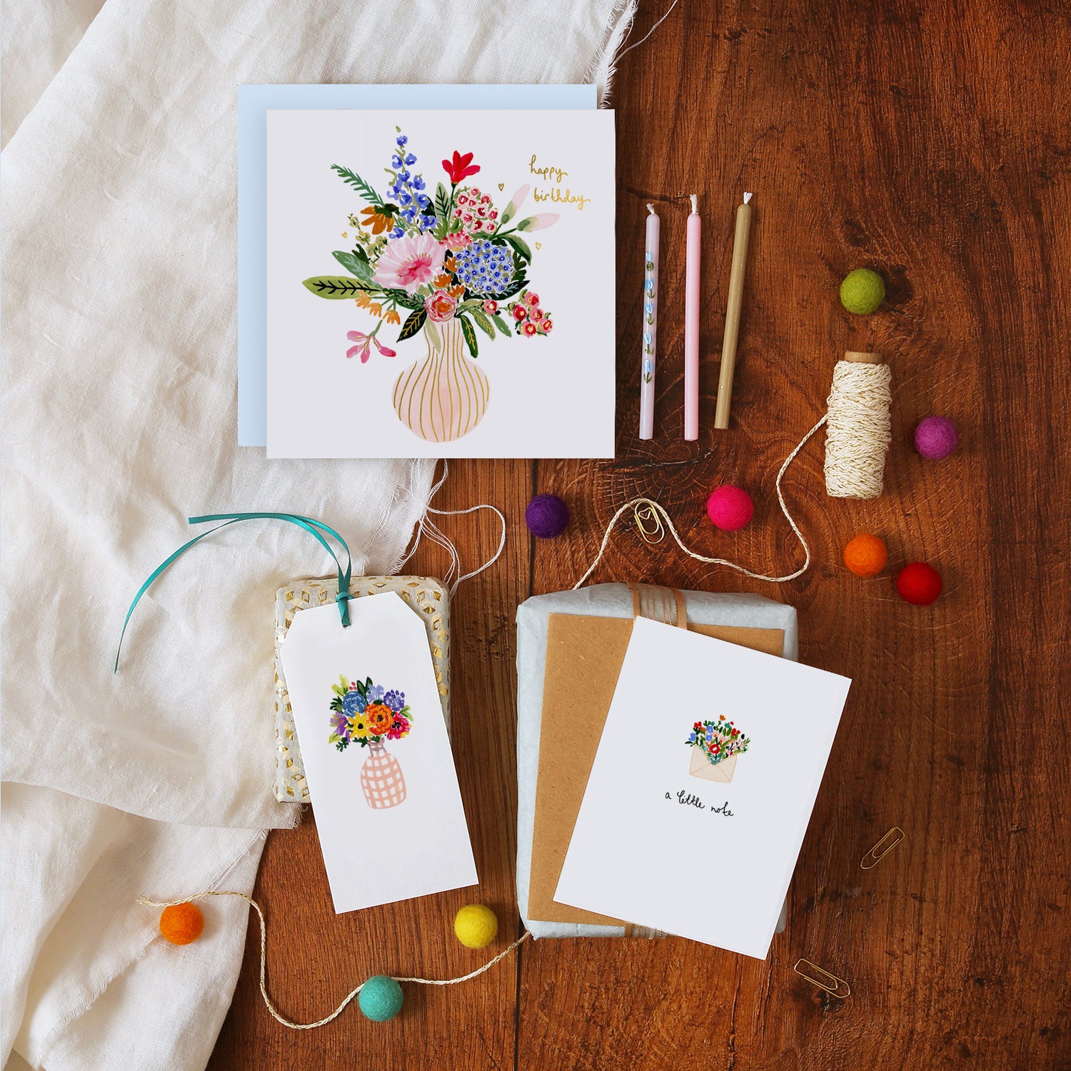 A Little Note Envelope Mini Card