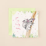 Mum And Baby Koalas Card