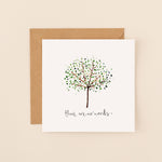 There Are No Words Tree Sympathy Card