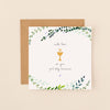 Chalice First Holy Communion Card