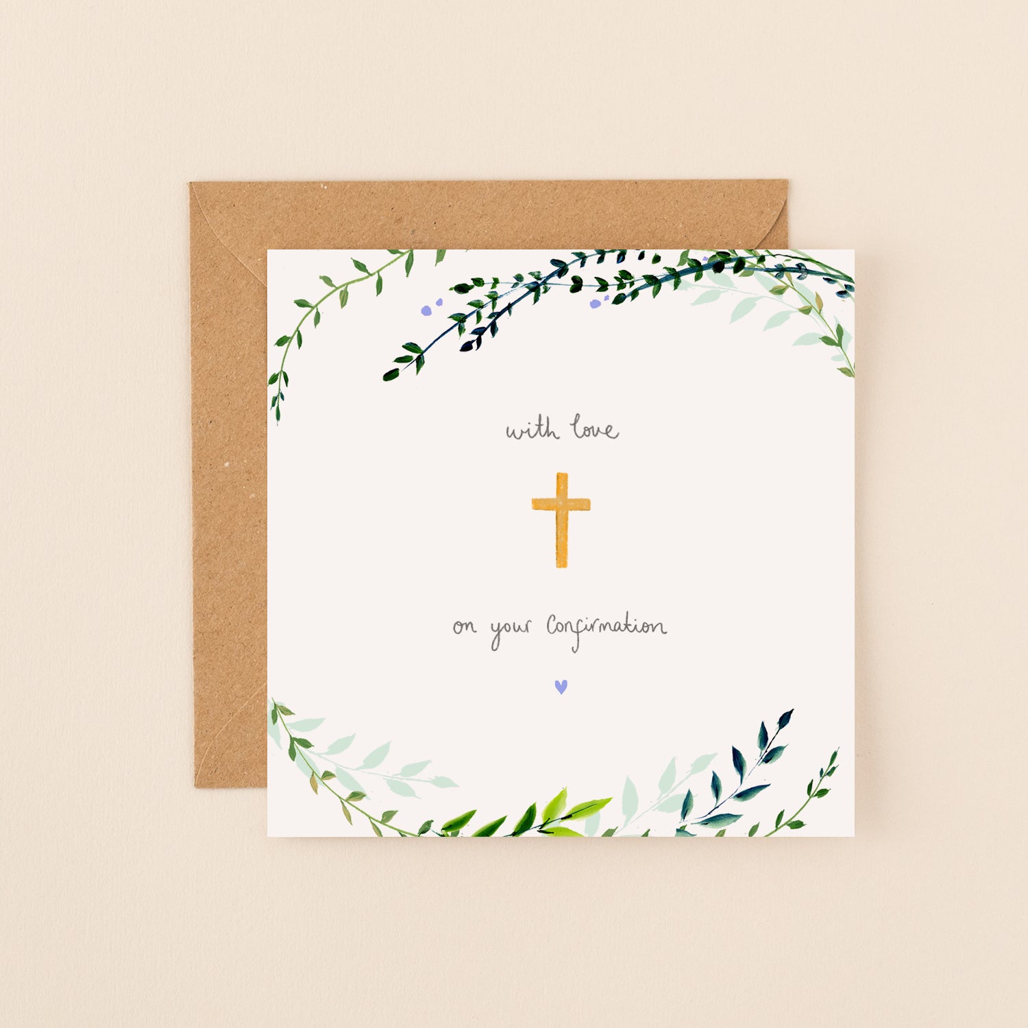 Love on your Confirmation Card