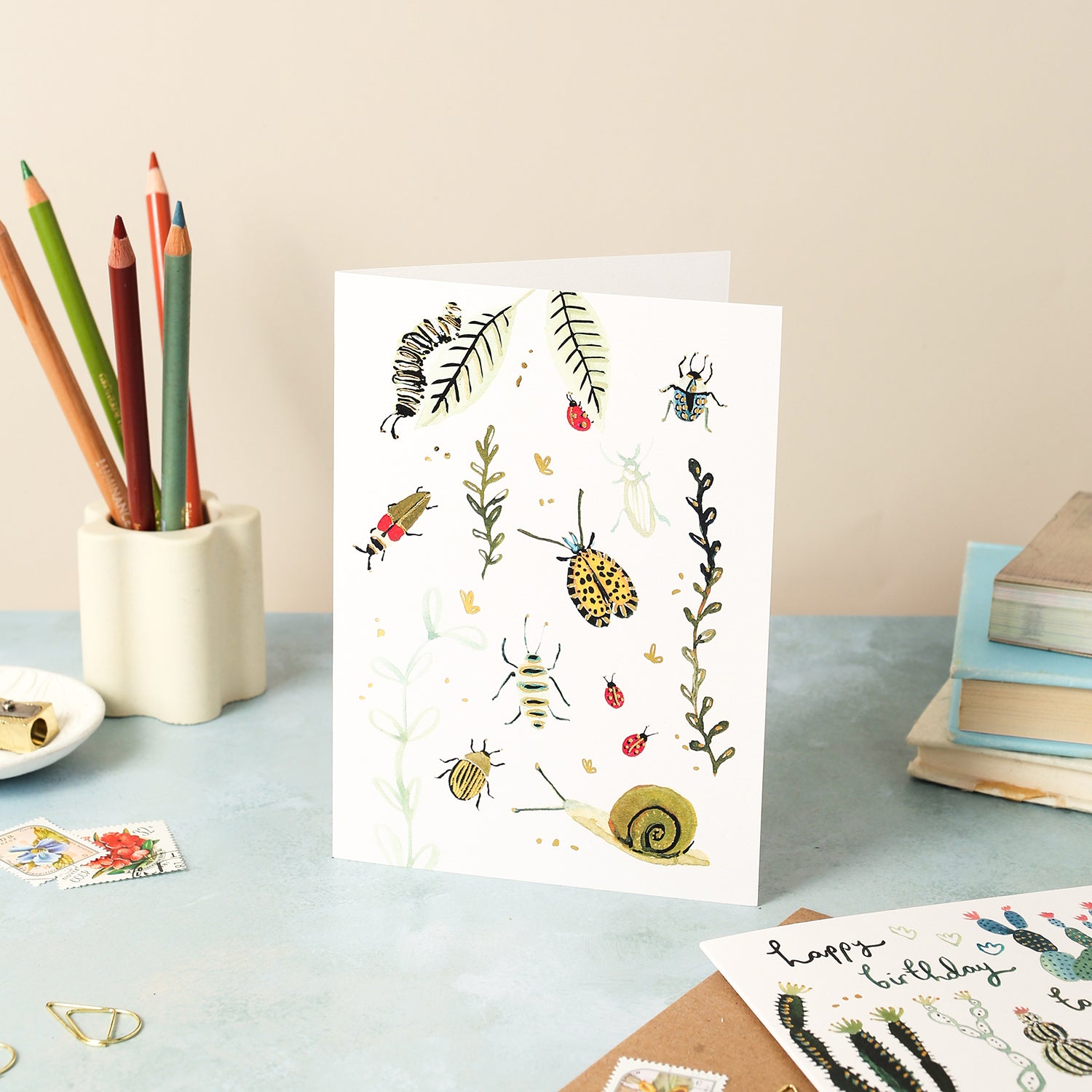 Bugs Blank Card