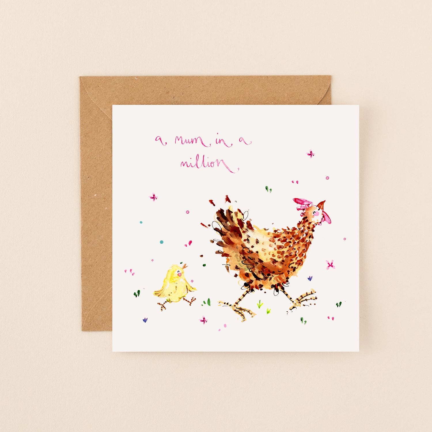 A Mum In A Million Mother's Day Card