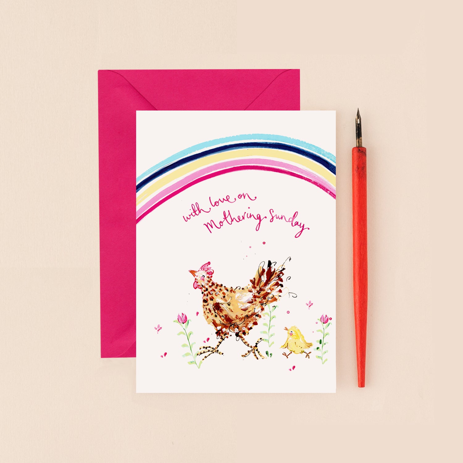 Mothering Sunday Rainbow Mother's Day Card