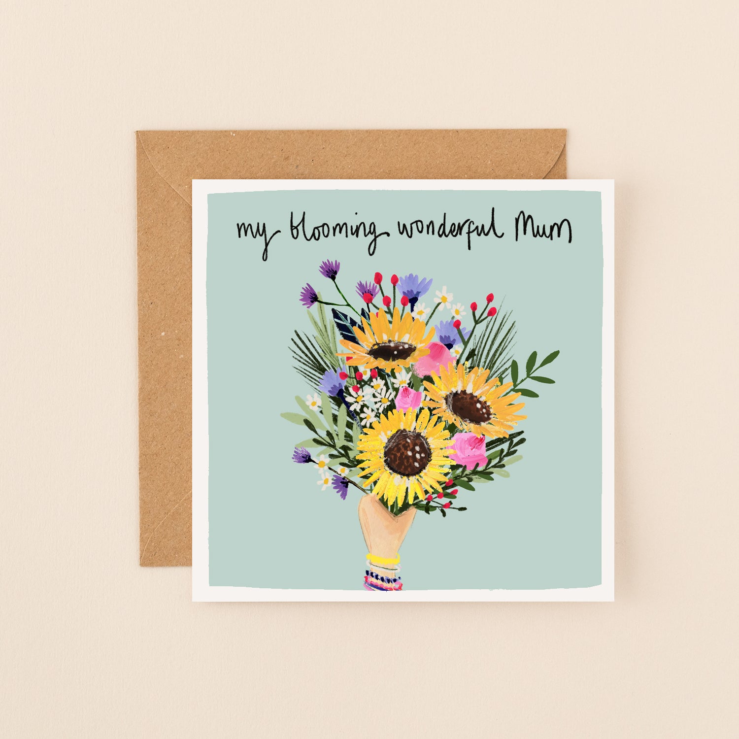 My Blooming Wonderful Mum Mother's Day Card