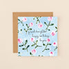 Rose Buds Granddaughter Birthday Card