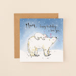 Polar Bears Mum Birthday Card