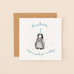 Penguin Grandson Birthday Card