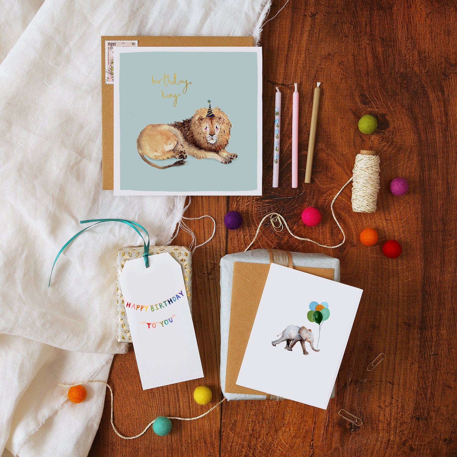 Lion Birthday Boy Birthday Card