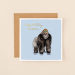 Gorilla Birthday Card