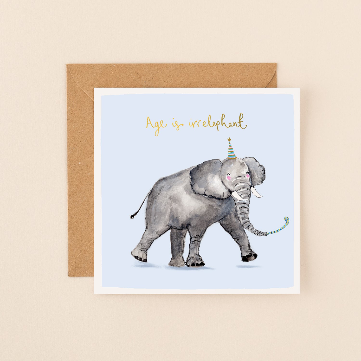 Elephant Birthday Card