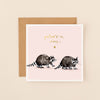 Raccoons Partners in Crime Love & Friendship Card