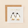 Penguins Waddle I Do Card