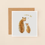 Leopards Roarsome Dad Card