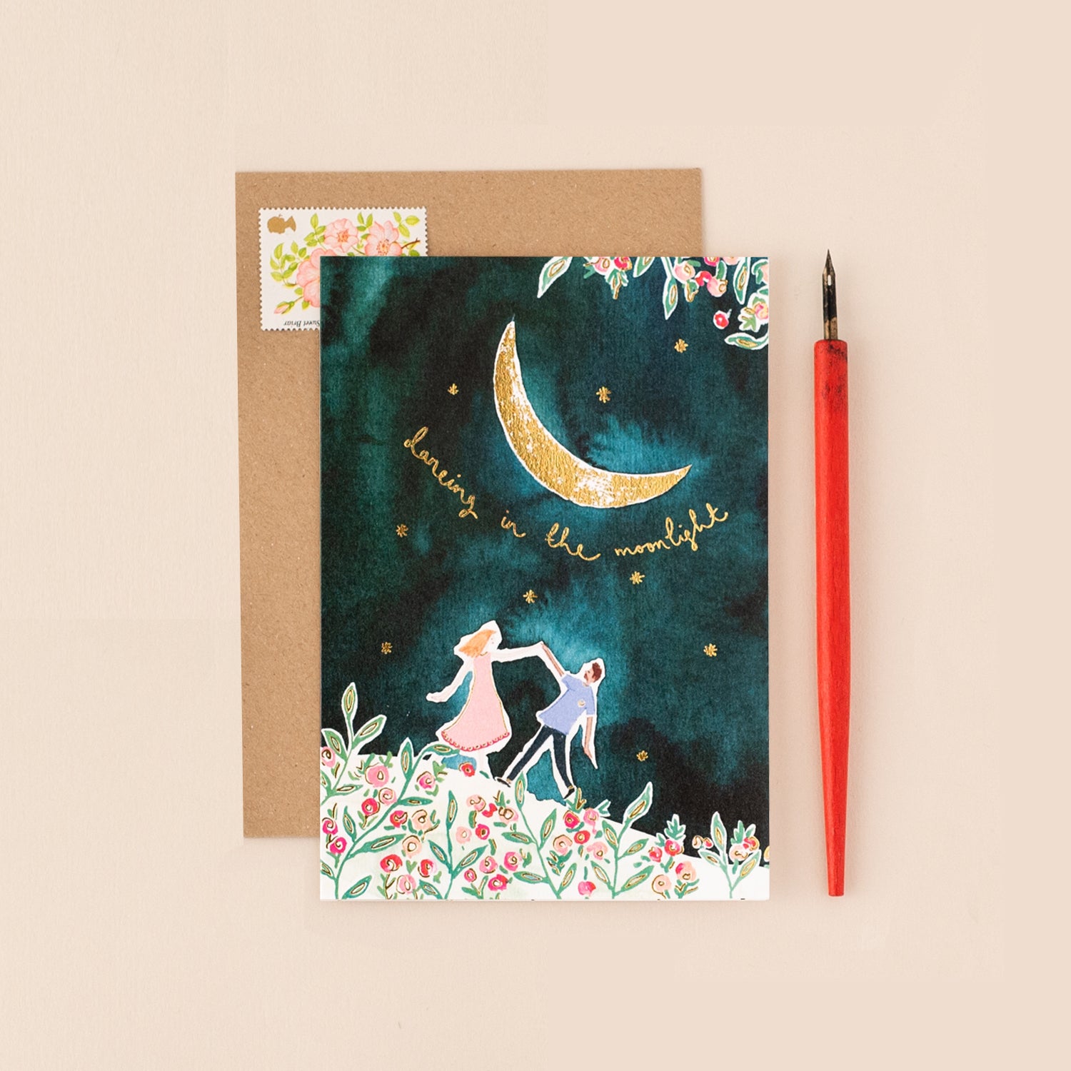 Dancing in the Moonlight Love & Friendship Card