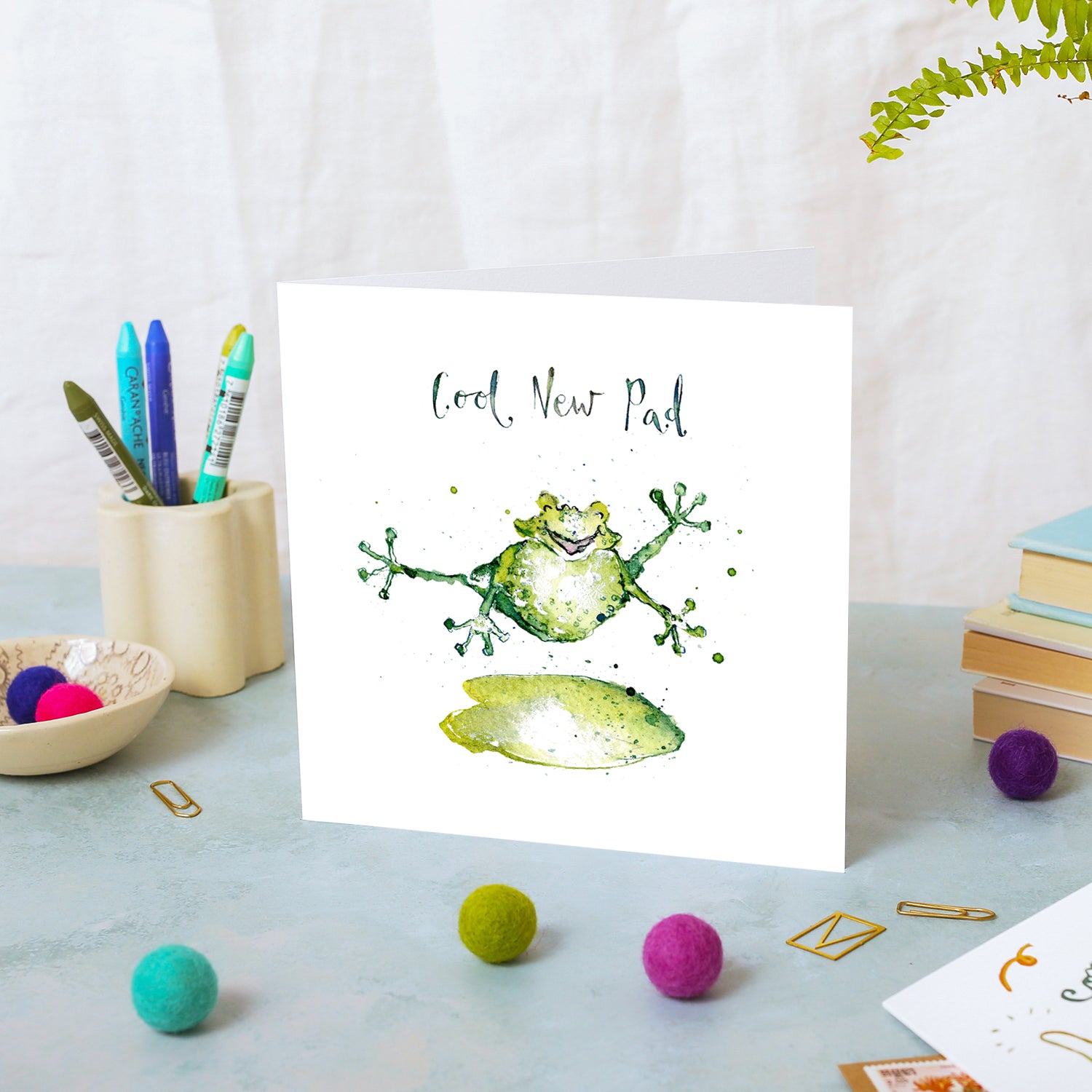 New Pad Congratulations Card