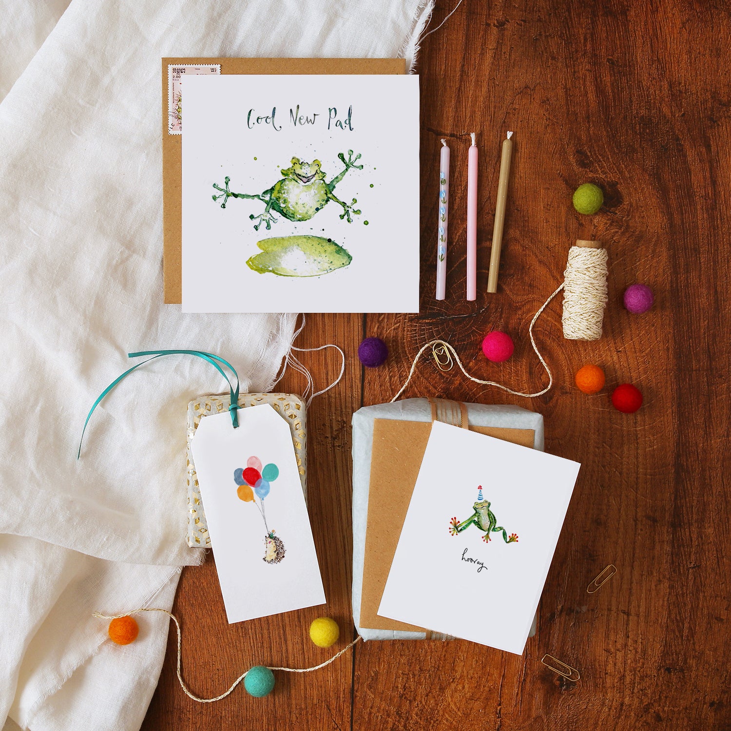 New Pad Congratulations Card