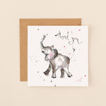 Elephant Thank You Card