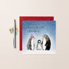 Grandparents Penguins Christmas Card