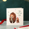 Brown Bears Christmas Card for Dad