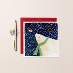 Polar Bear Merry Christmas Card