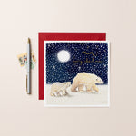 Polar Bears Mum Christmas Card