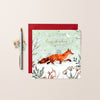 Happy Christmas Fox Christmas Card