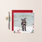 Donkey Merry Little Christmas Card