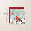 Fox Happy Christmas Lovely Friend Card