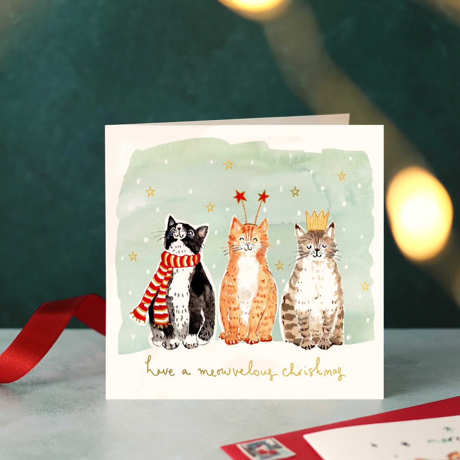 Cats Meowvelous Christmas Card