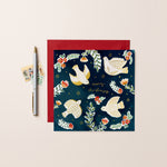 Doves Merry Christmas Card