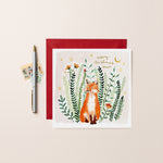 Fox Merry Christmas Mum Christmas Card