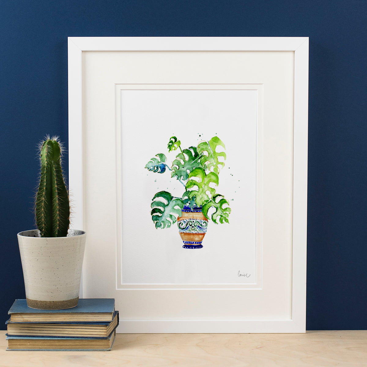 Monstera Deliciosa Plant Print