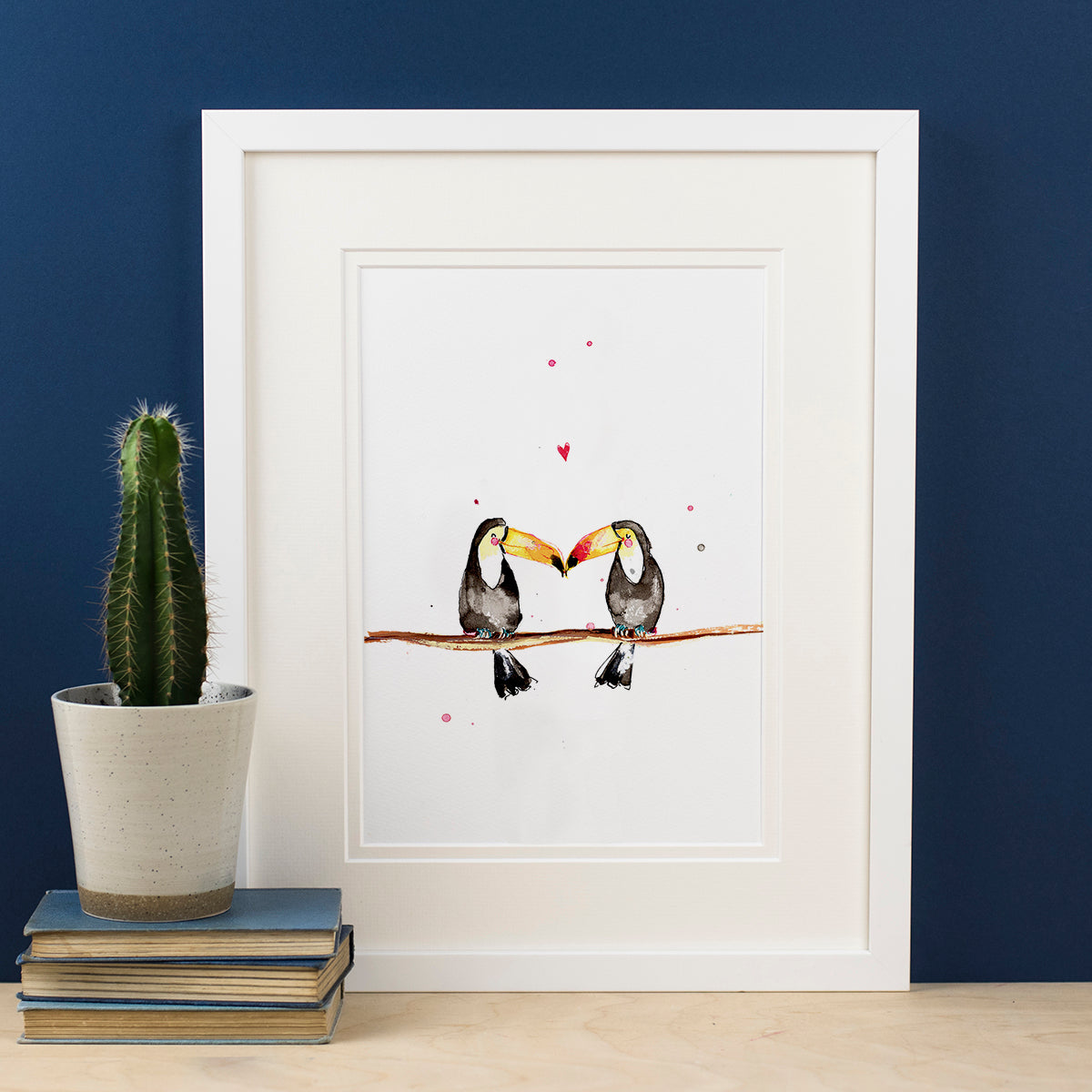 Toucan Couple Print