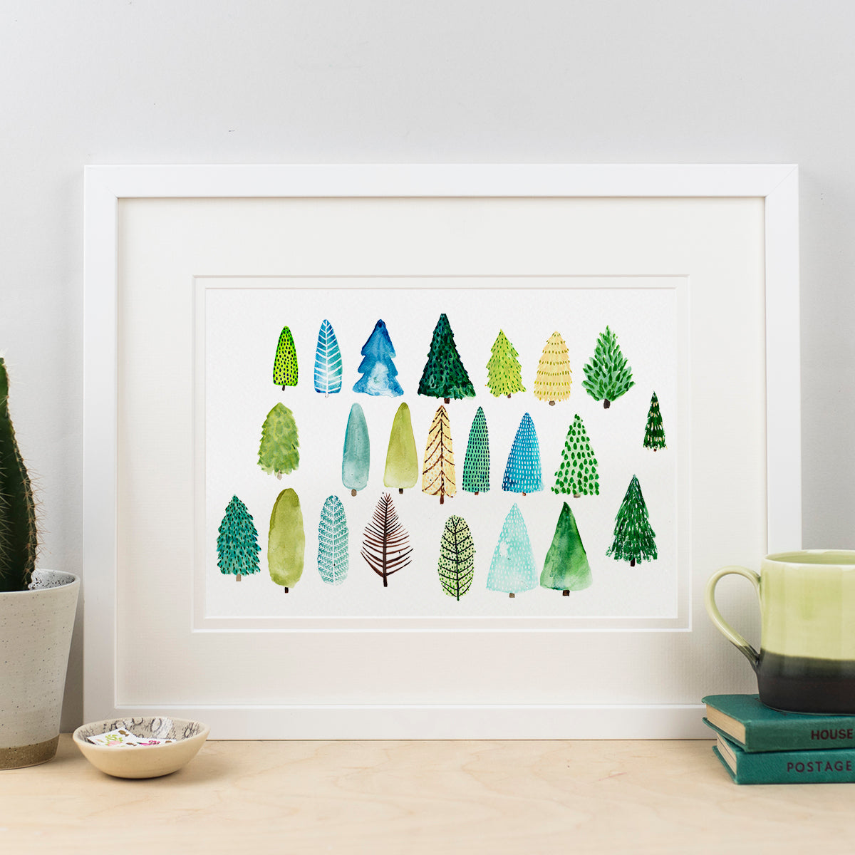 Tree Pattern Print