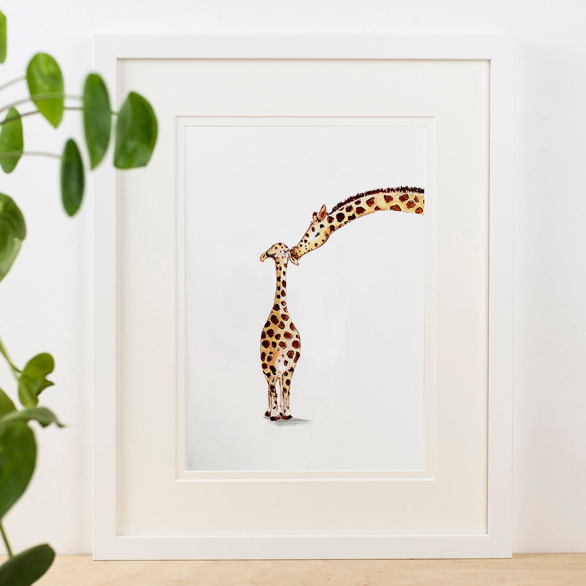 Giraffe Nursery Print