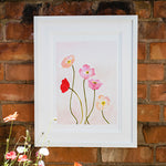Poppies Floral Art Print