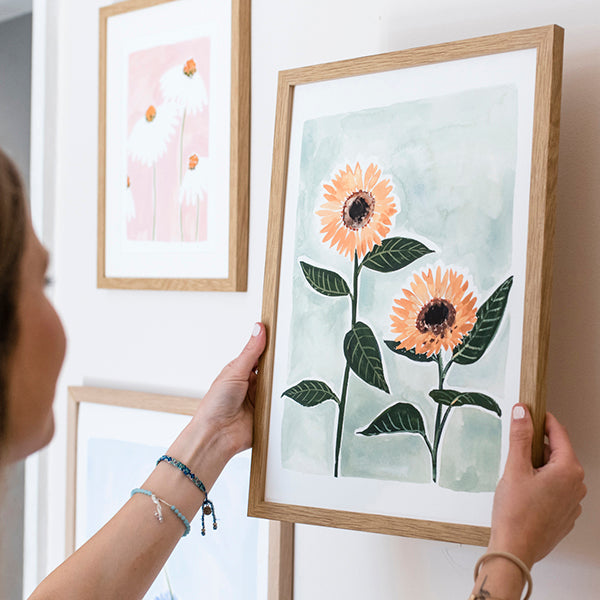 Sunflowers Floral Art Print